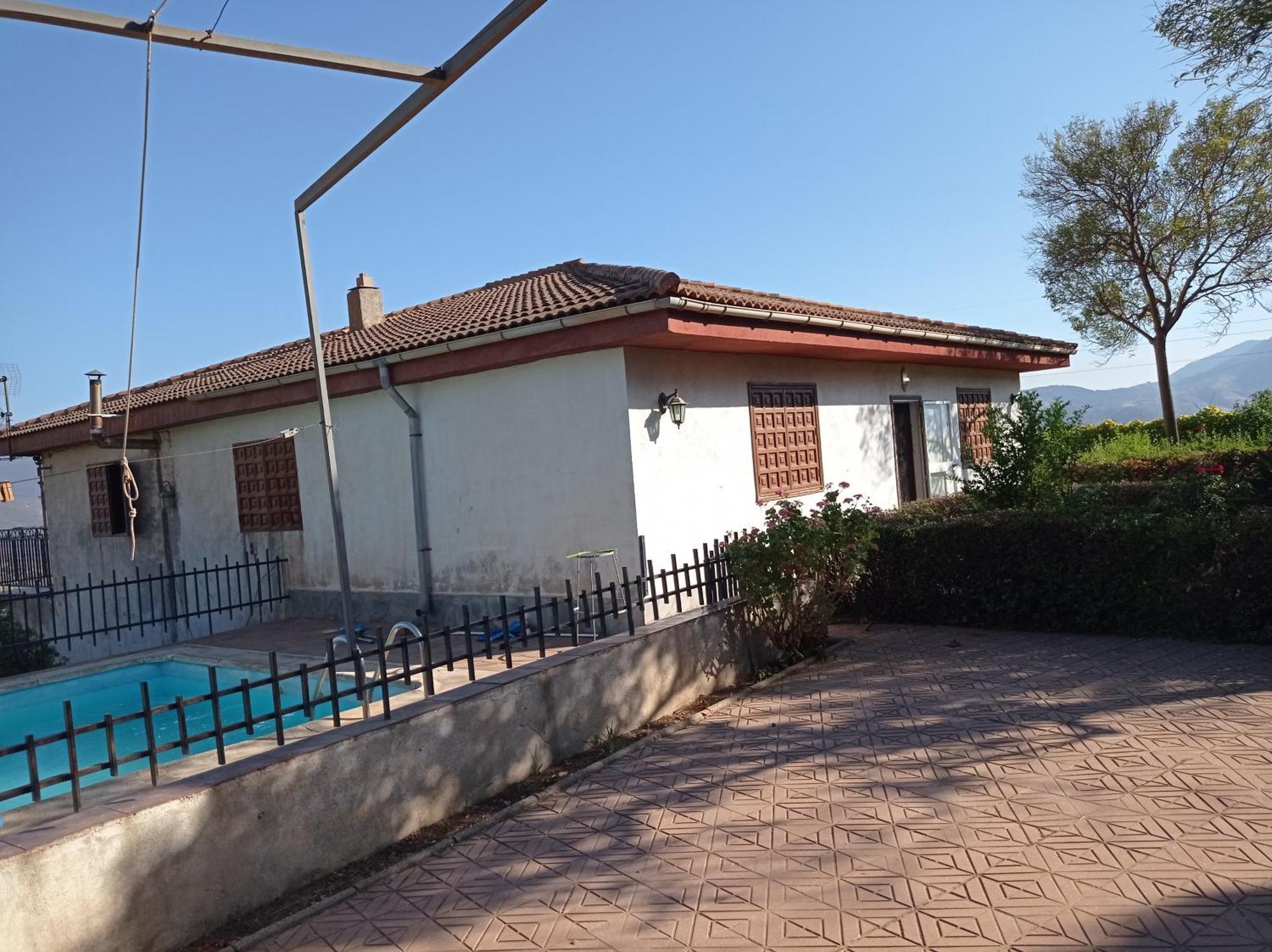 Casa Rural Chalet Venta Del Aire Cortijo Terron Lanjaron Bagian luar foto