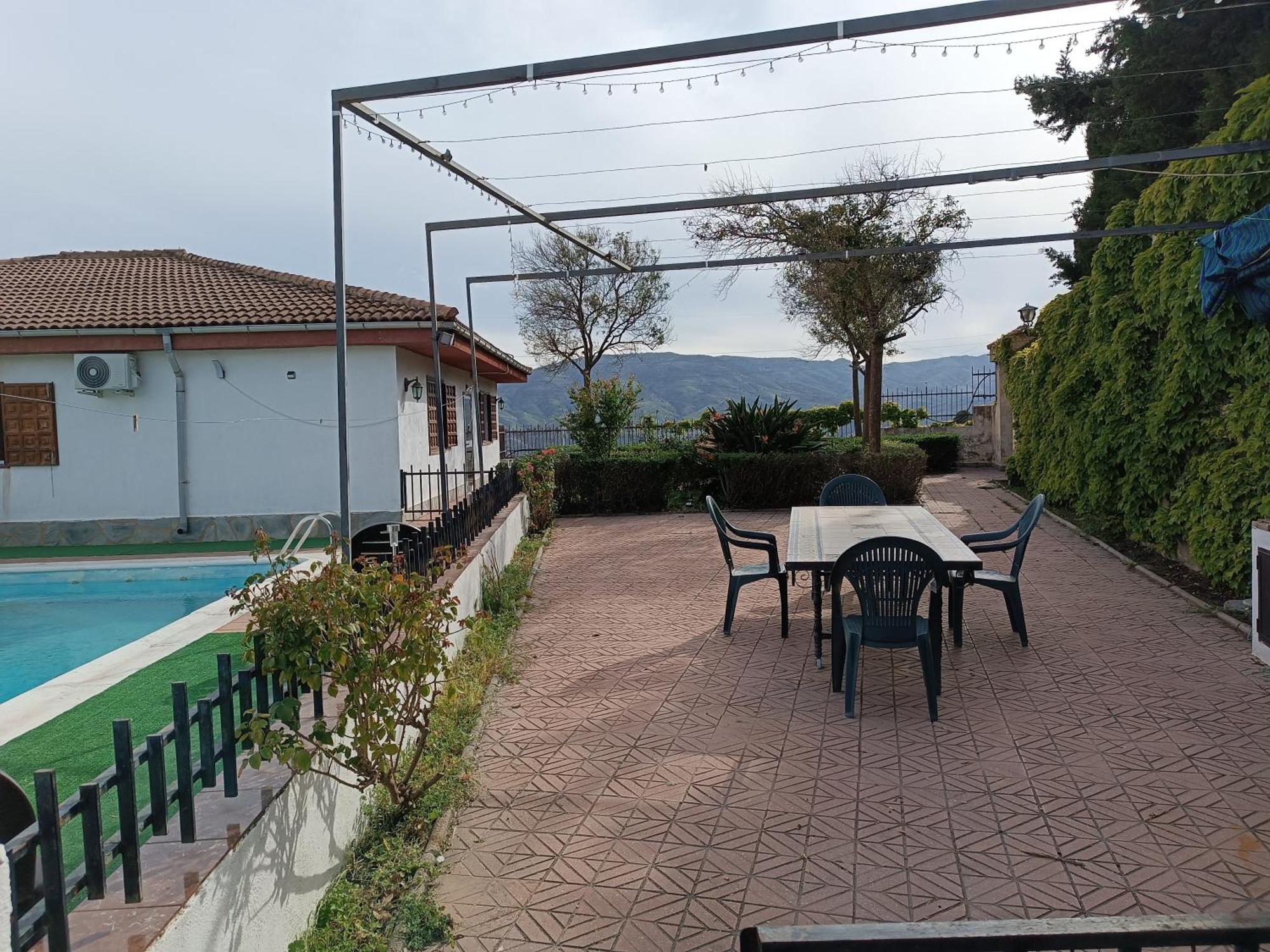 Casa Rural Chalet Venta Del Aire Cortijo Terron Lanjaron Bagian luar foto